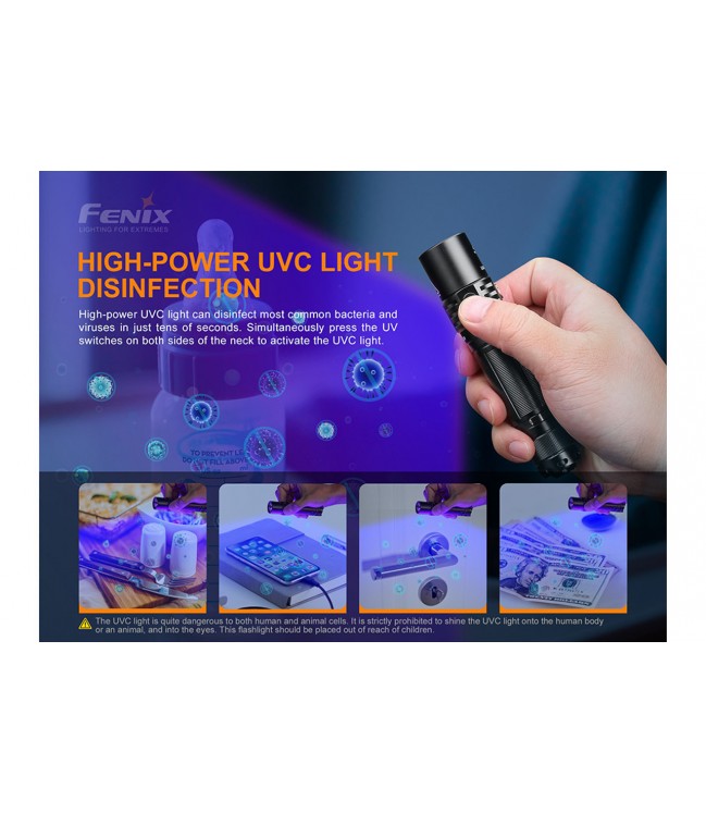 Fenix LD32UVC LED flashlight