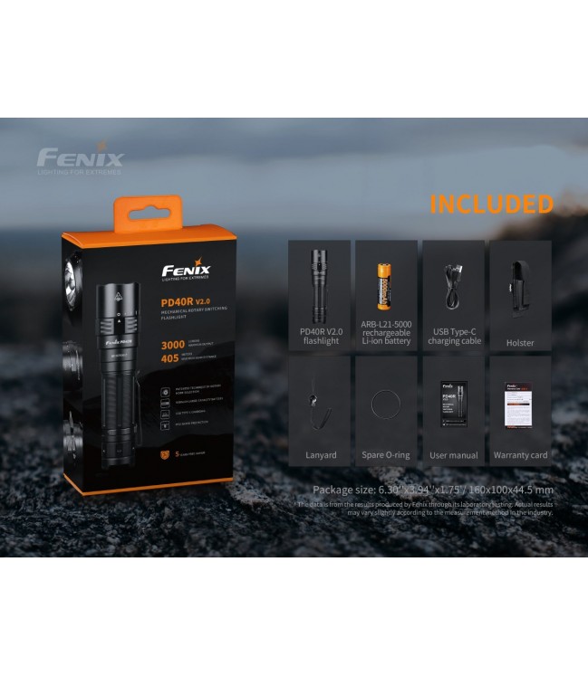 Fenix PD40R V2.0 фонарь