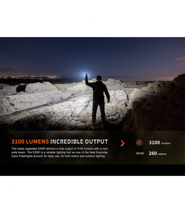 Fenix E35R LED lukturītis