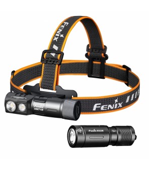 Fenix HM71R un E02R LED lukturu komplekts