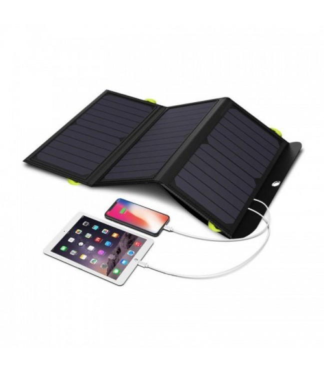 Photovoltaic panel Allpowers AP-SP-002-BLA 21W + Powerbank 10000mAh