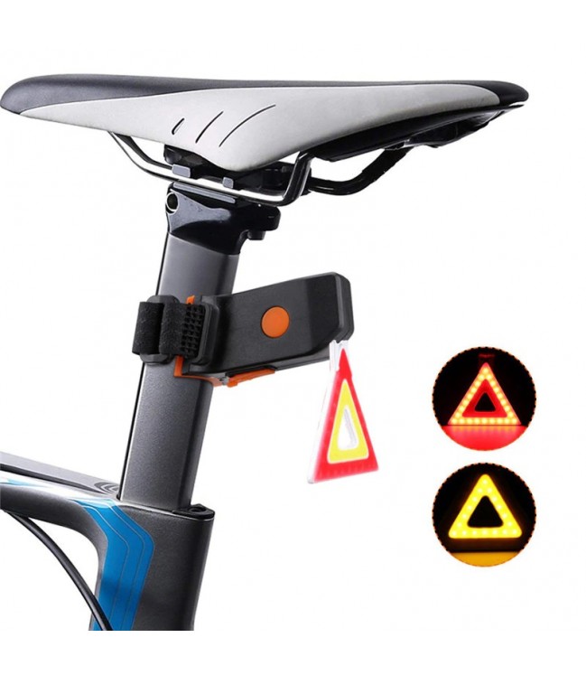 Rear bicycle light Triangle