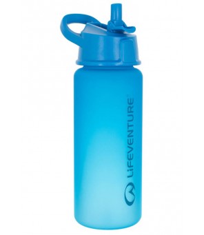 Lifeventure 750 ml ūdens pudele ar atvāžamu vāciņu - zila