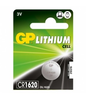 GP CR1620 3V baterija, 5 gab.