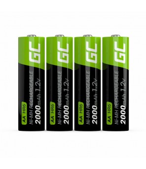 GREENCELL Green Cell akumulators 4x AA HR6 1,2V 2000 mAh GR02