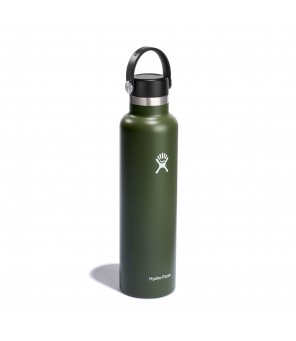 Hydro Flask Standard Mouth Travel Bottle with standard flexible cap 710 ml S24SX306 Olive