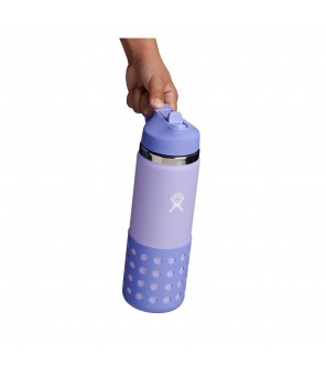 Hydro Flask bērnu dzeramā pudele ar salmiņiem 591ml W20BSWBBF519 Ceriņi