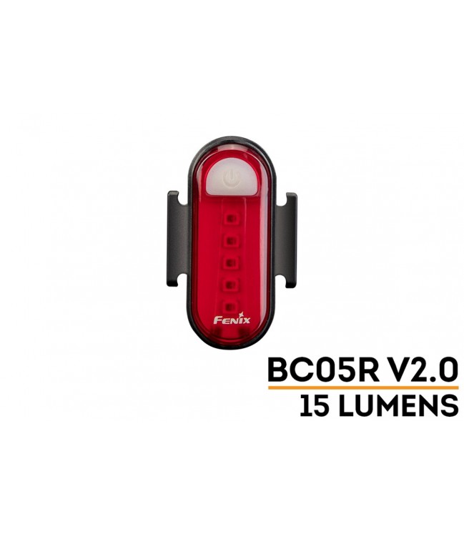 Fenix BC05R V2.0 Uzlādējams velosipēda aizmugurējais lukturis