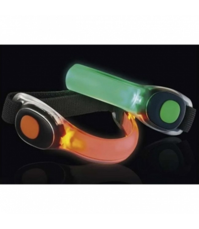 Светодиодный браслет оранжевый/зеленый P4713