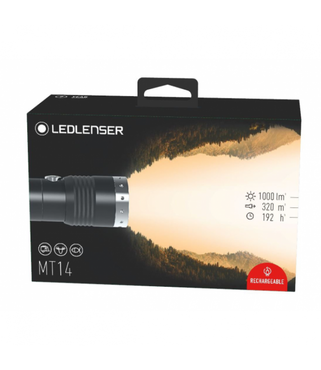 Ledlenser MT14 LED žibintuvėlio komplektas medžiotojams