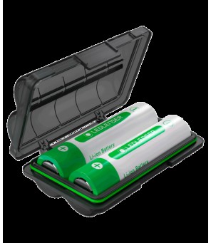 Ledlenser 2 x 18650 batteries in box 502128