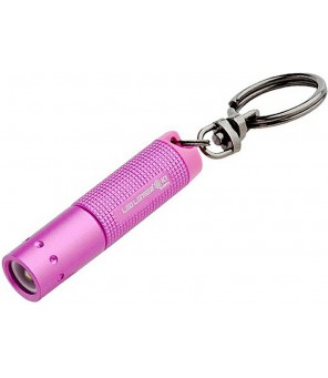 Led Lenser K1 LED atslēgu piekariņš lukturītis, rozā