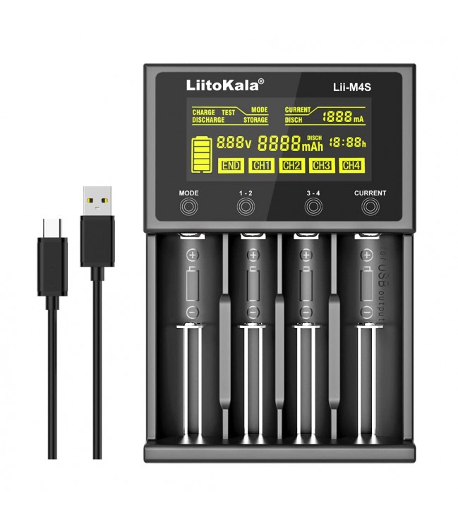 LiitoKala Lii-M4S battery charger