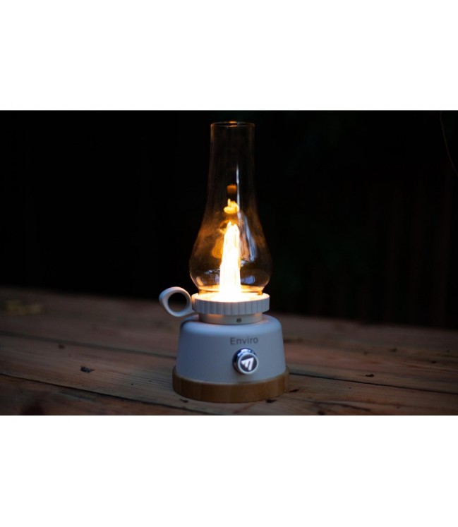 Mactronic Enviro uzlādējama lampa ar liesmas efektu, 250lm
