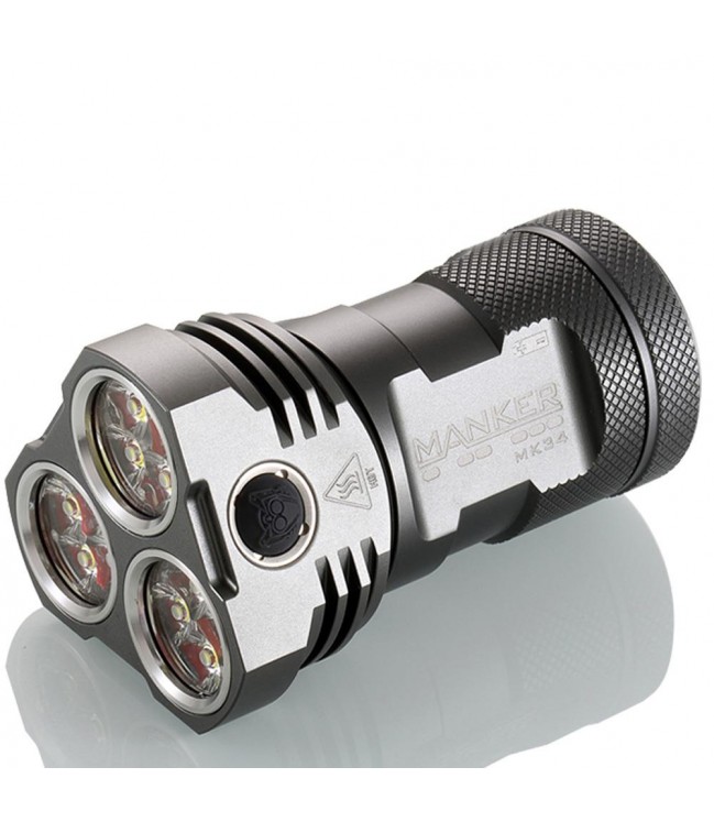 Manker MK34 lukturis - 12x LED XPG3 8000lm