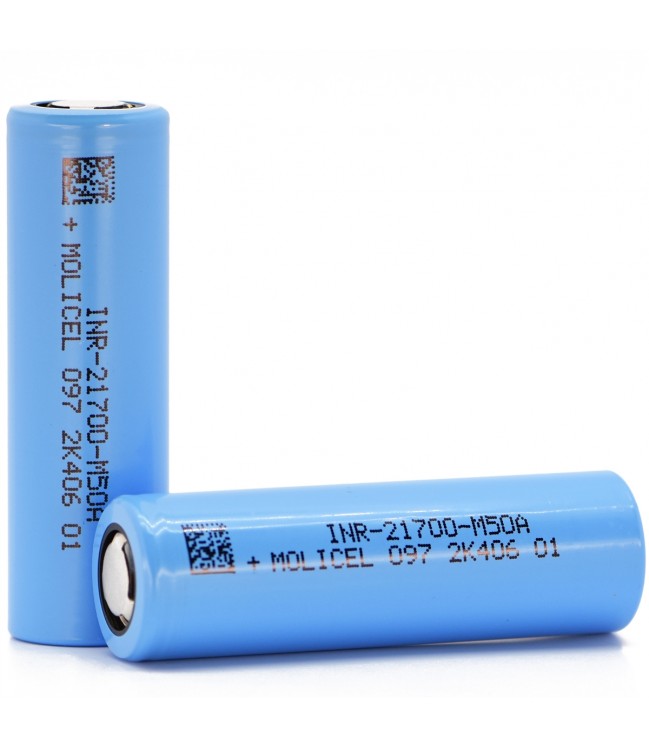 Molicel INR21700-M50A 4800mAh 20A battery