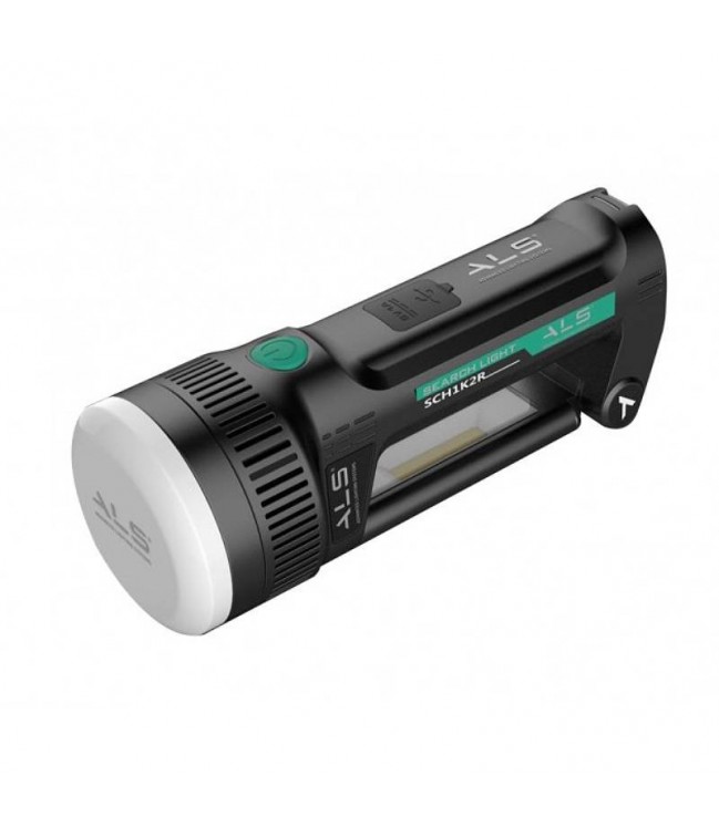 Multifunctional light 2000lm - flood, spot and search. Rechargeable, IP65