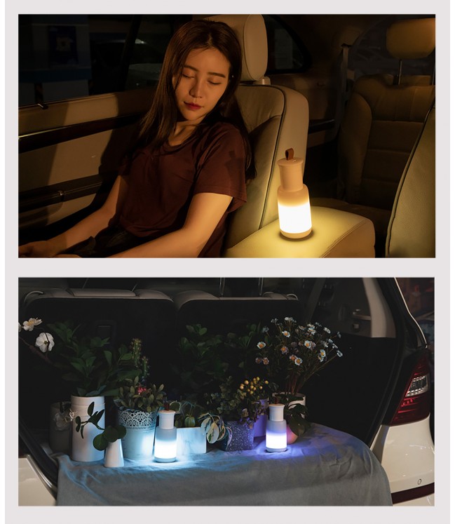 Automašīnas lampa Baseus Starlit Night (balta)