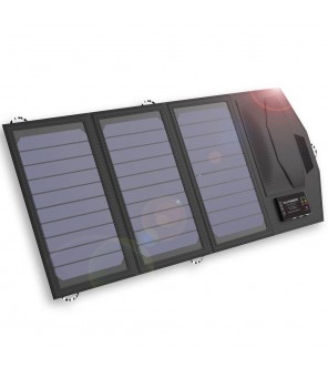 Pārnēsājams saules panelis / lādētājs 15W Allpowers + Powerbank 10000mAh