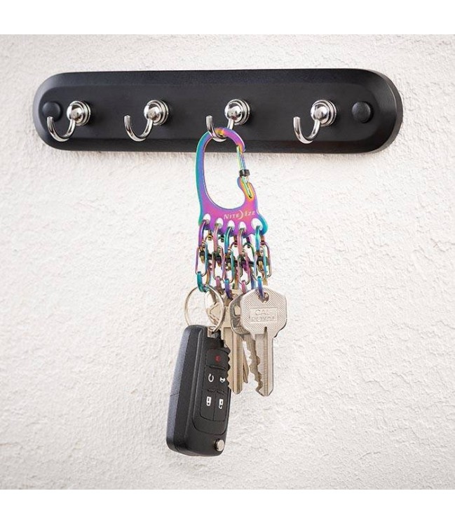 "Nite Ize - BigFoot Locker key holder - Spectrum - KLKBF-07-R3