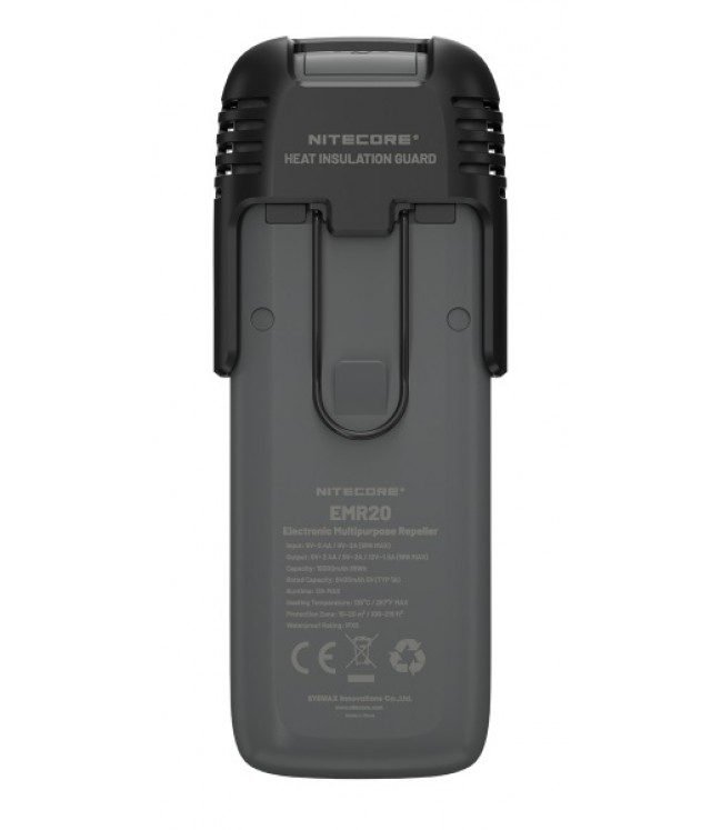 Nitecore EMR20 - mosquito repellent with integr. battery pack