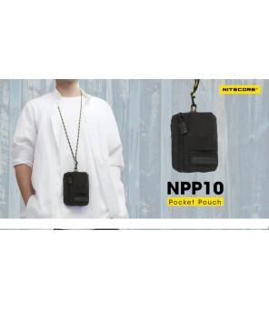 Nitecore Mini Organizer NPP10. Melns