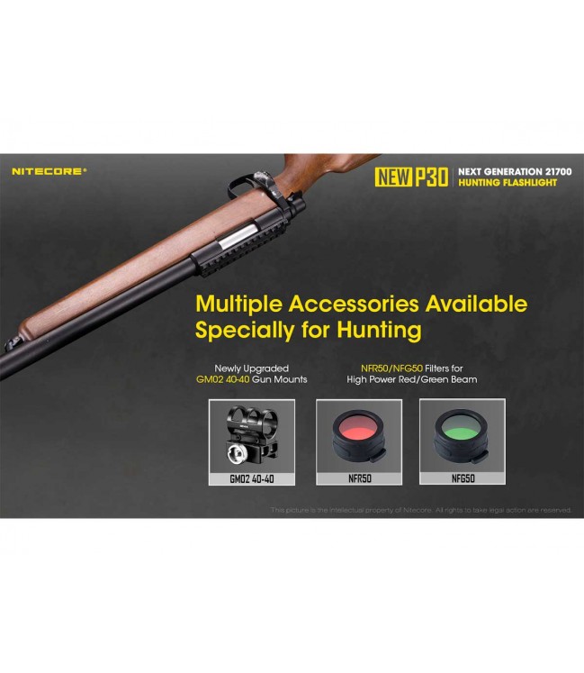 Nitecore NEW P30 Hunting kit 