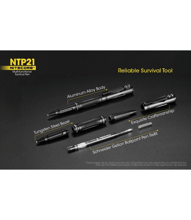 Nitecore NTP21 tactical pen
