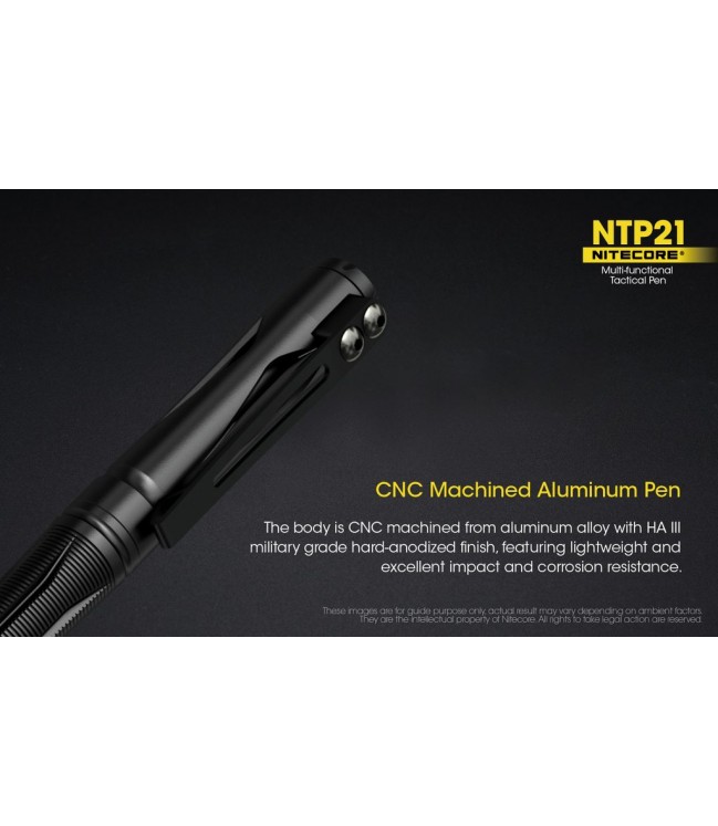 Nitecore NTP21 taktiskā pildspalva