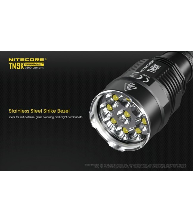 Nitecore TM9K - 9500lm flashlight