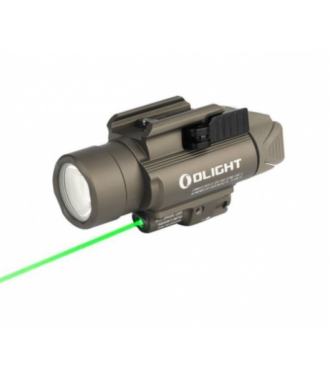 Olight Baldr Pro Weapon Light with Green Laser 1350 Lumens 