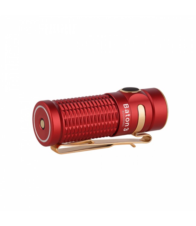 Olight Baton 3 (Red) flashlight
