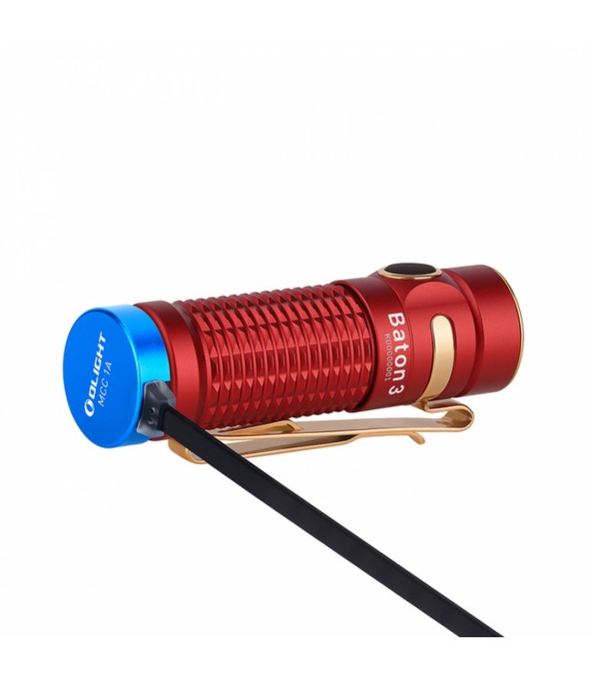 Olight Baton 3 (Red) flashlight