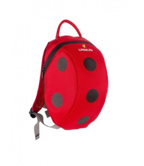 LittleLife Big Kids Ladybird Backpack