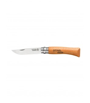 Opinel carbon steel knife No.7 with beech handle