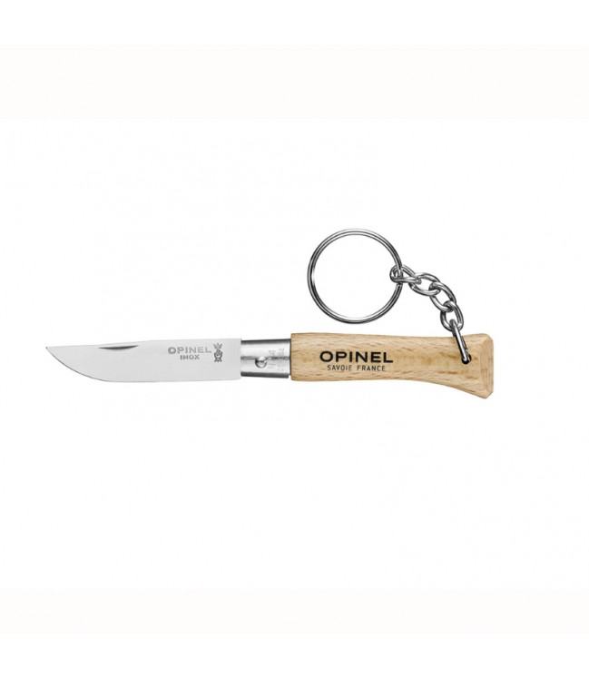 Opinel pocket knife No.4 with key ring