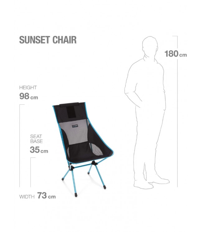 Helinox Sunset Chair Black R2 - Beige