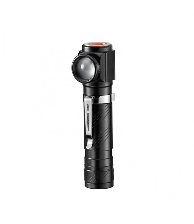Rechargeable flashlight with USB LED T6