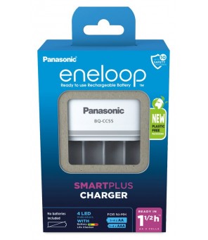 Panasonic Eneloop BQ-CC55 ECO lādētājs