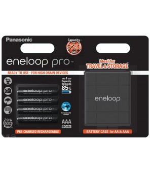 Panasonic Eneloop PRO 950mAh AAA akumuliatorius, 4 vnt.