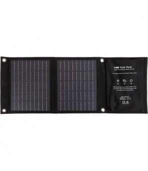 Солнечная батарея Power Plant 14Вт, 5В, 2.1А, USB