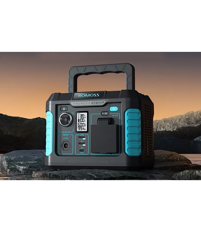 Romoss RS300 Thunder Series, 300W, 231Wh portable power station 