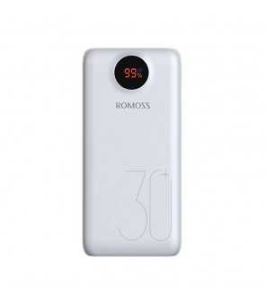 Romoss SW30 Powerbank 26800mAh balts ārējais akumulators, ātra uzlāde