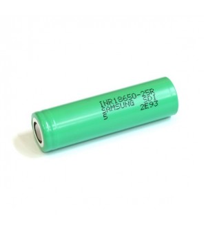 Samsung INR18650-25R 18650  2500mAh 20A battery