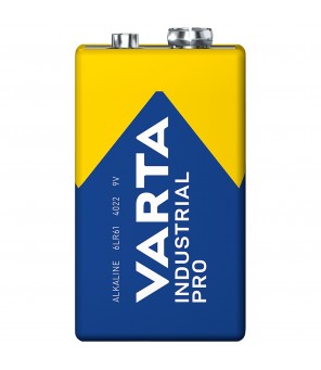 Alkaline battery Varta Industrial PRO 6LR61 / 9V 4022