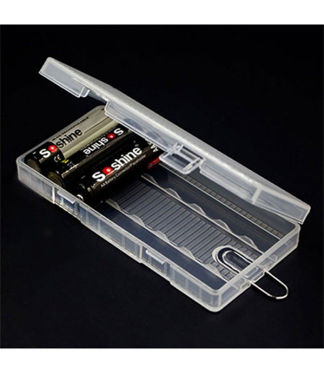 Ящик для хранения батареек SOSHINE для 8 аккумуляторов и батареек AA или 14500