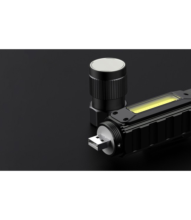 Многофункциональный фонарь SupFire G19, USB, 500лм, 200м