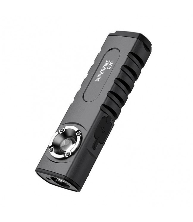 SupFire G20 multifunctional flashlight with laser pointer