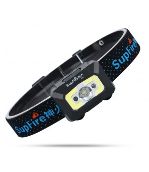 Supfire X30 headlamp with sensor USB, 500lm, 130m