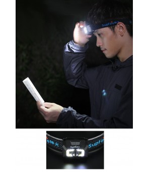 Supfire X30 headlamp with sensor USB, 500lm, 130m